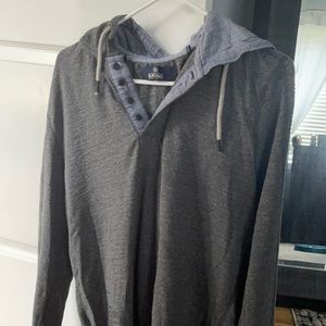 Buffalo David Bitton Long Sleeve T-Shirt w/ Hood